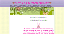 Desktop Screenshot of cuteasabuttonbunnies.com